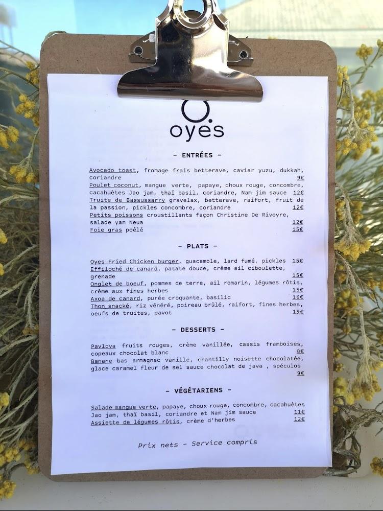 La cantine du oyes - Menu Image 2